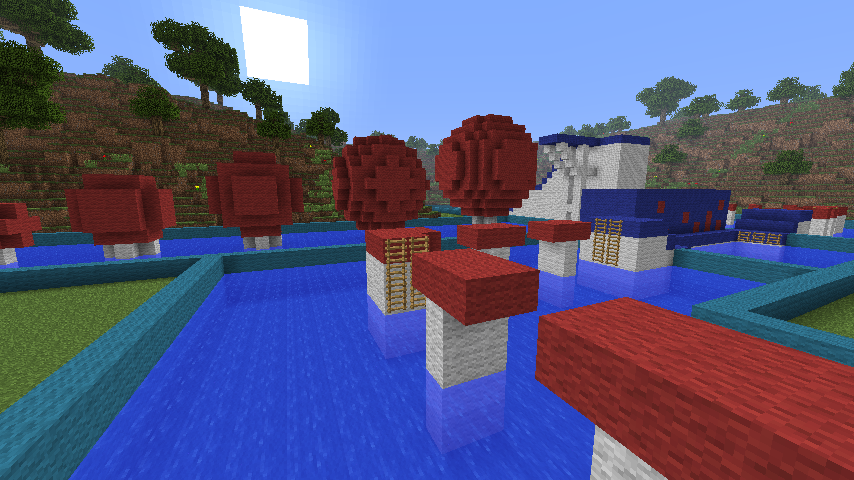 Wipeout для Minecraft 