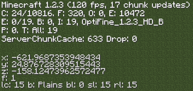 OptiFine HD A2 Standard для Minecraft 1.2.5